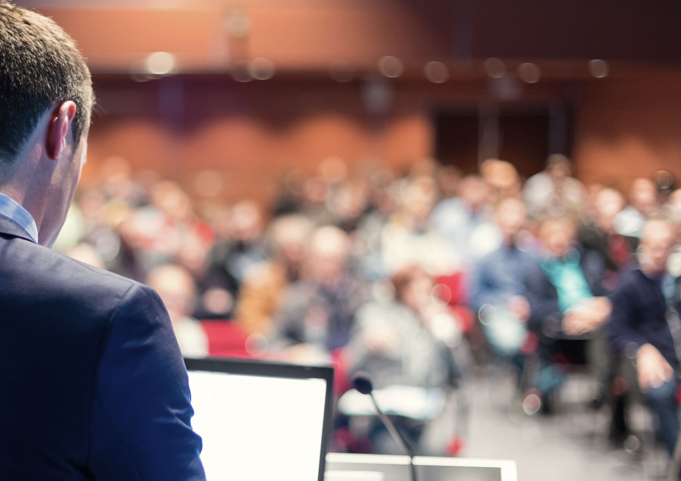 Students collaborating at IRI Info-Session information session